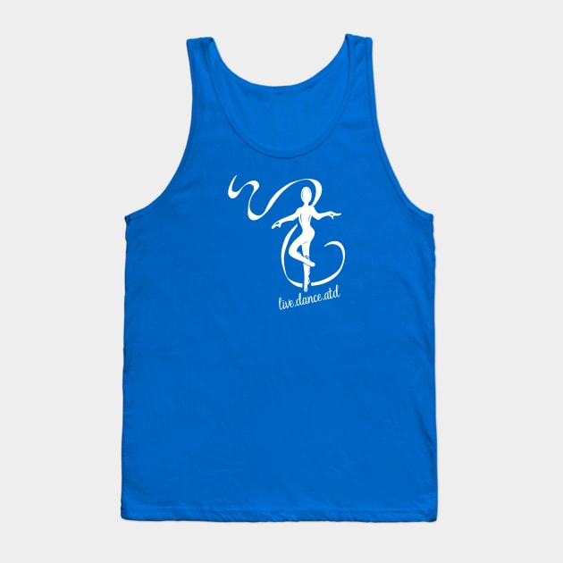 ATD dancer girl & tag line Tank Top by allthatdance